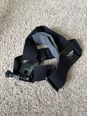 GoPro Head Strap QuickClip for All Hero Cameras and Max Helmets